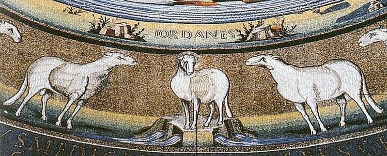 File:Maiestas Domini, mosaic, Agnus Dei — Basilica dei Santi Cosma e Damiano, Rome.jpg