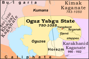 Oghuz Yabgu State, 750–1055