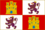 Banner of arms crown of Castille Habsbourg style.svg