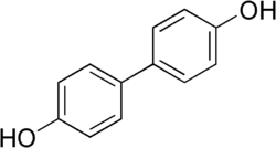 Biphenol structure.png