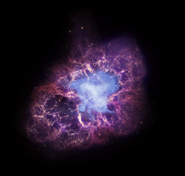 File:Crab Nebula NGC 1952 (composite from Chandra, Hubble and Spitzer).jpg
