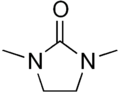 Structural formula of 1,3-dimethyl-2-imidazolidinone