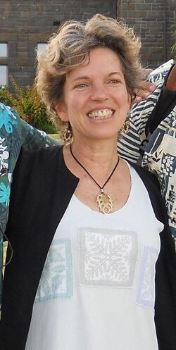 Dr. Rosemary Gillespie attending 2011 Pacific Island Research Conference.jpg
