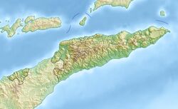 Location map/data/East Timor is located in East Timor
