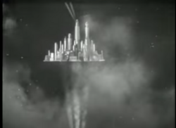 Hawkmen's sky city in Flash Gordon serial (1936).png