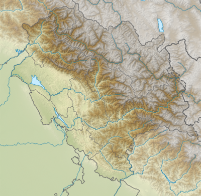 Himachal Pradesh relief map.svg