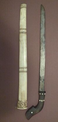 A luwuk sword from Central Java.