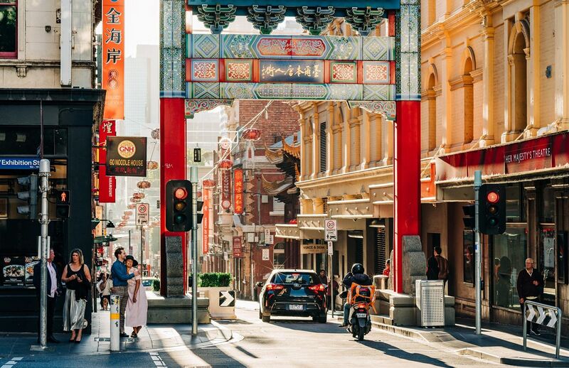 File:Melbourne Chinatown from Exhibition St.jpg