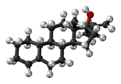 Allylestrenol molecule ball.png