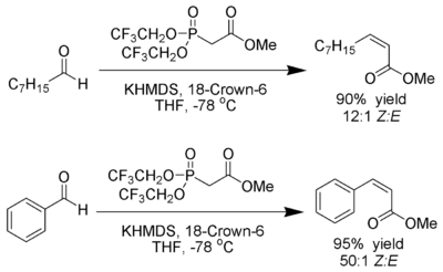 The Still modification of the Horner–Wadsworth–Emmons reaction