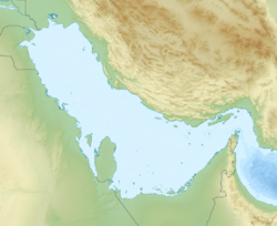 Kuwait City is located in Persian Gulf