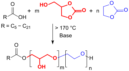 Synthesis of Polyglycerol esters