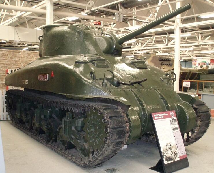 File:Flickr - davehighbury - Bovington Tank Museum 276 SHERMAN 2.jpg