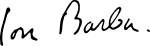 Ion Barbu signature.svg