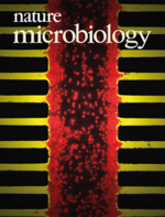 Nature Microbiology journal cover volume 1 issue 1.png