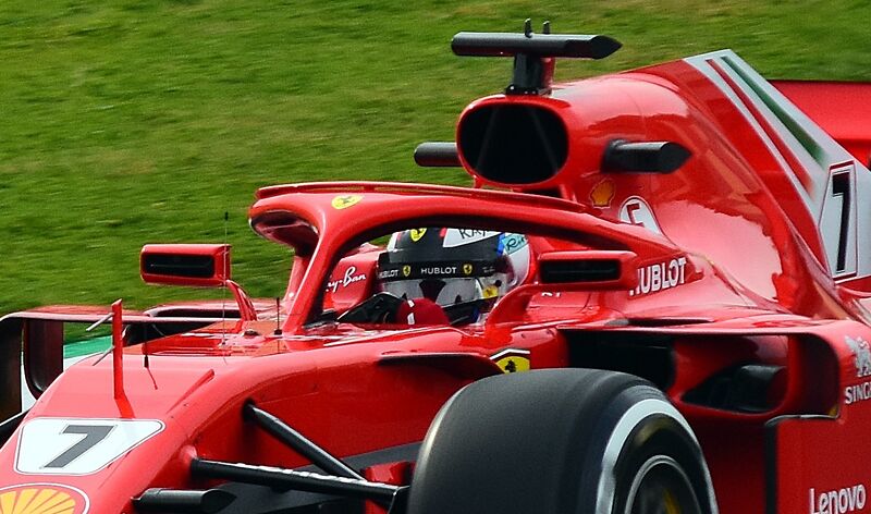 File:Räikkönen Ferrari SF71H Testing Barcelona (cropped).jpg
