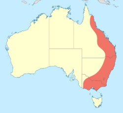 Telephlebia distribution map.svg