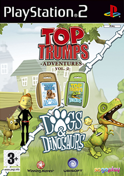 Top Trumps Adventures - Dogs and Dinosaurs Coverart.png