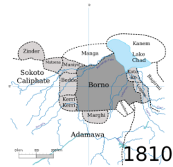 Borno in 1810.svg