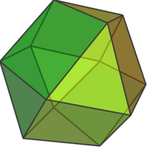 Triangular gyrobicupola