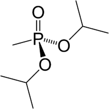 Diisopropyl methlyphosphonate chemical structure