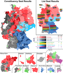 German Federal Election 2021 - Results by Constituency & Regional Seats.svg