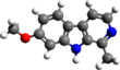 Harmine 3d structure.png