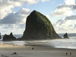 Haystack Rock northwest face.jpg