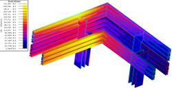 Magnetic field computation on distribution bars with InCa3D