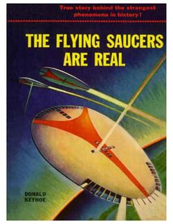 Keyhoe - The Flying Saucers Are Real, cover.jpg