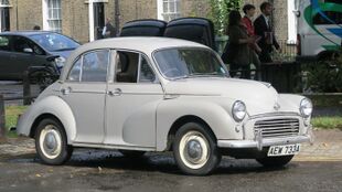 Morris Minor 1000 in New Square first registered February 1963 948cc and an icon.jpg