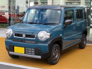Suzuki HUSTLER HYBRID G 2WD (5AA-MR92S-HBGB-JN) front.jpg