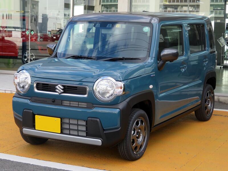 File:Suzuki HUSTLER HYBRID G 2WD (5AA-MR92S-HBGB-JN) front.jpg