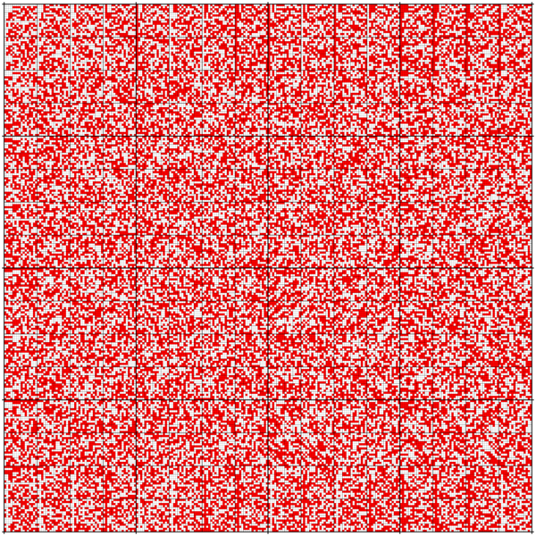 File:Visualisation of a (256,256;4,4) 2 de Bruijn torus.svg