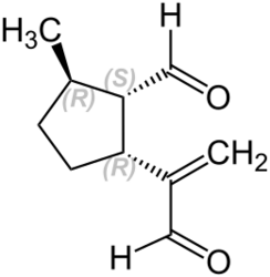 File:(1R,2S,3R)-(+)-Dolichodial Stereoisomer A V.1.svg