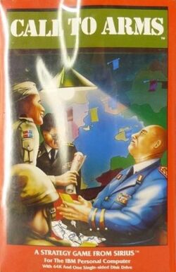 Call to Arms 1982 video game cover.jpg