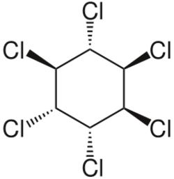 (+)-alpha-hexachlorocyclohexane.svg