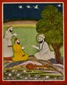 19th century Janam Sakhi, Guru Nanak meets Firanda rabab maker.jpg