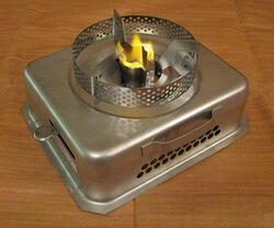 CleanCook One-Burner Stove with Flame