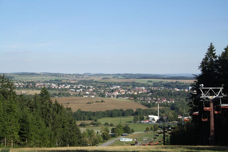 File:Overview of Bítešská vrchovina from Harusův kopec in Nové Město na Moravě, Žďár nad Sázavou District.jpg