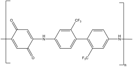 Poly(amino quinone)