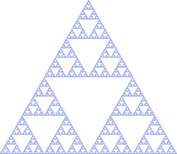 Sierpinski triangle.svg