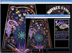Space Cadet Pinball, Visual Comparison of Full Tilt and Windows XP versions.png