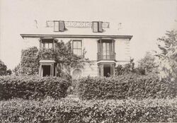Photo of Talland House, St Ives during period when the Stephen family leased it