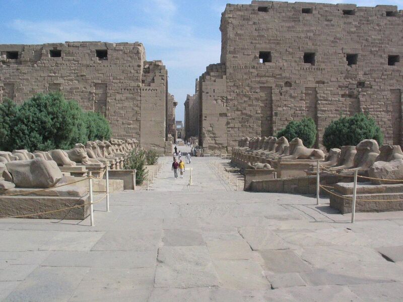 File:1st Pylon Karnak Temple.JPG