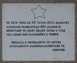 23 October 1944 Memorial, Pristina, Kosovo 01.jpg