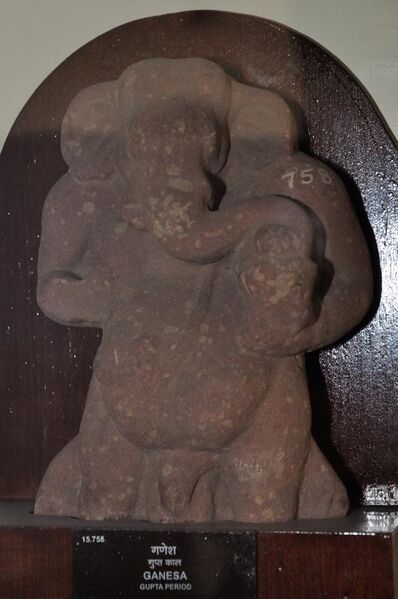 File:Ganesha - Gupta Period - ACCN 15-758 - Government Museum - Mathura 2013-02-23 5418.JPG
