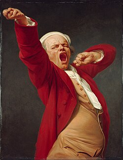 Joseph Ducreux (French) - Self-Portrait, Yawning - Google Art Project.jpg
