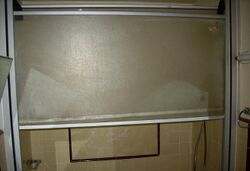 Raisable shower door.JPG