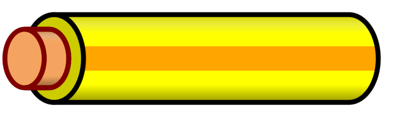 File:Wire yellow orange stripe.svg
